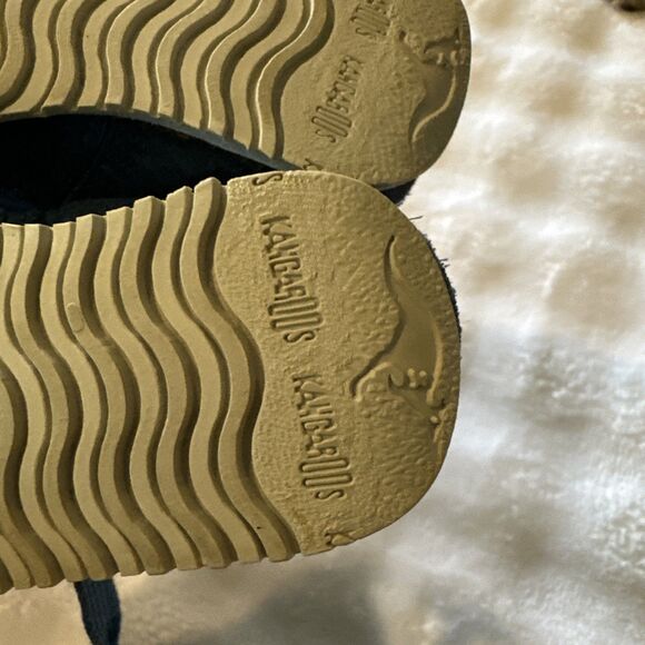 Kangaroos Baby Size 1.5 Shoes Sneakers Blue Laces Vintage Pocket Tennis Shoes - Picture 5 of 16